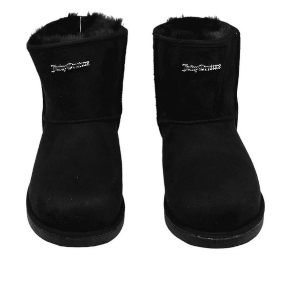 Juicy Couture Kave Women's Winter Black Boots Size 8 - Picture 3 of 6